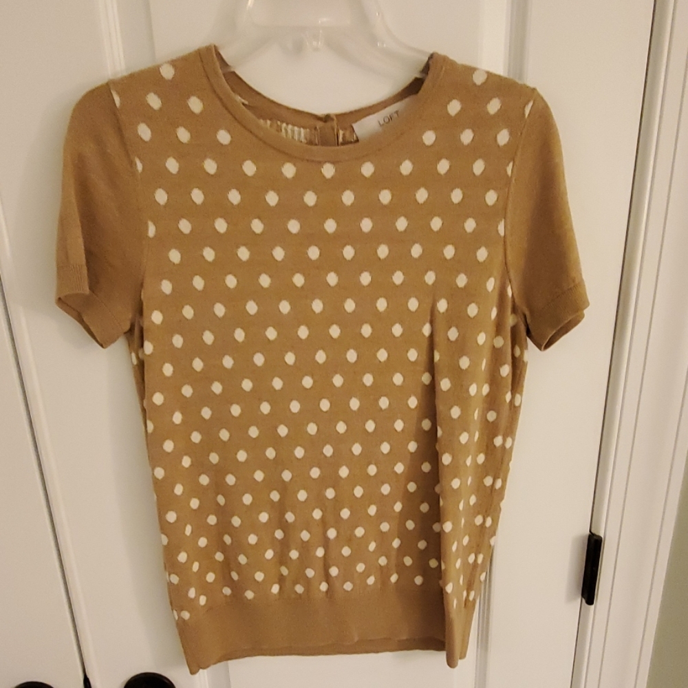 LOFT Short sleeve sweater top
